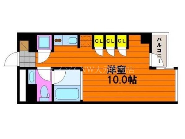 シャインコート岡南町の物件間取画像